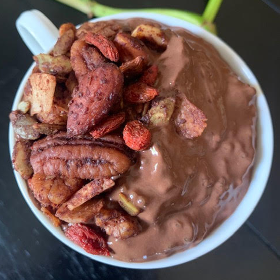 Five Ingredient Vegan Chocolate Pudding