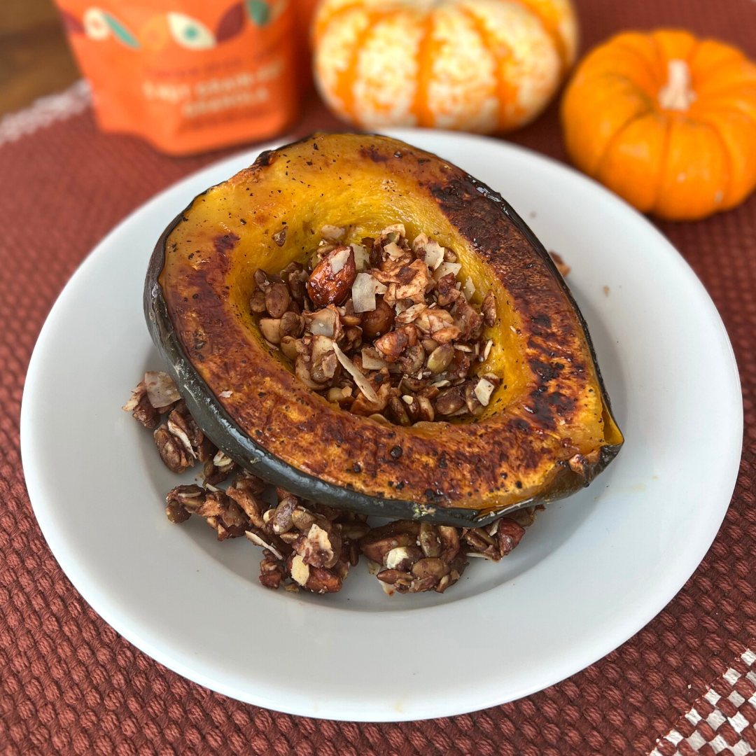 Sweet Squash with Granola Crunch