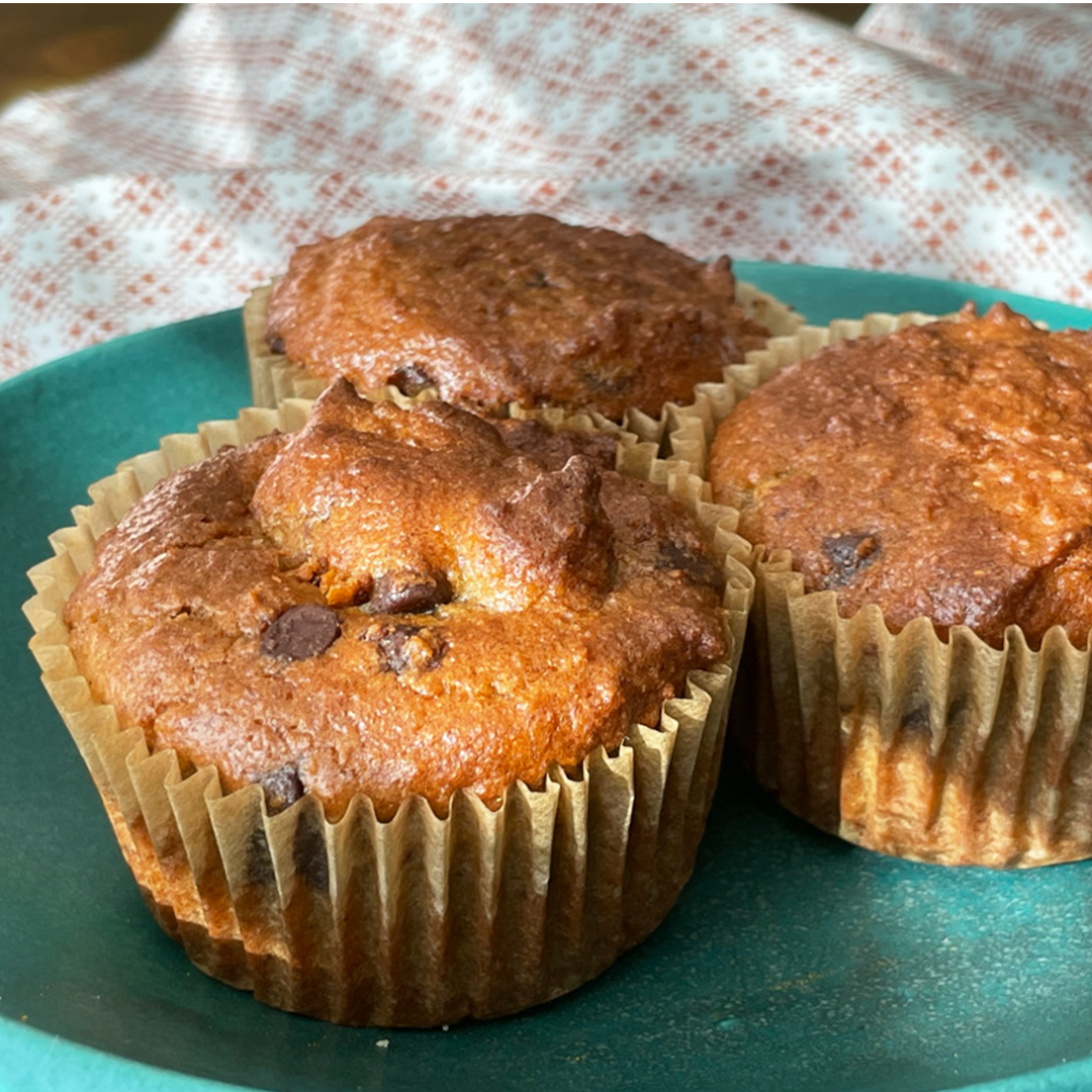 Grain-Free Banana "Nut" Muffins